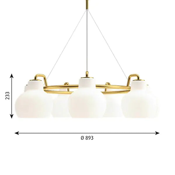 Louis Poulsen VL Ring Crown Pendant Light
