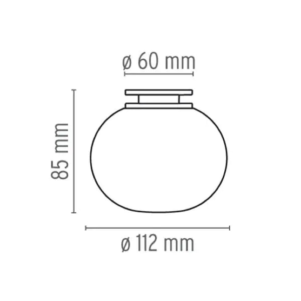 Flos Glo-Ball Mini C/W Light