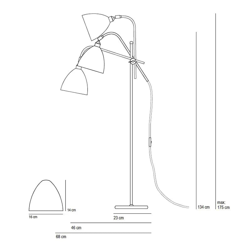 Original BTC Task Floor Lamp