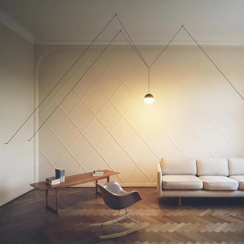 Flos String Light Sphere Head Pendant Light