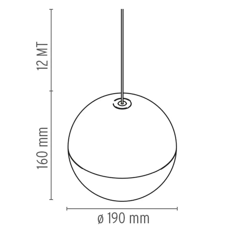 Flos String Light Sphere Head Pendant Light