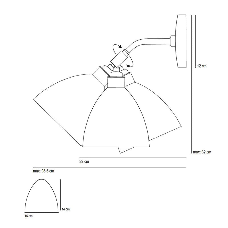 Original BTC Task Short Wall Light
