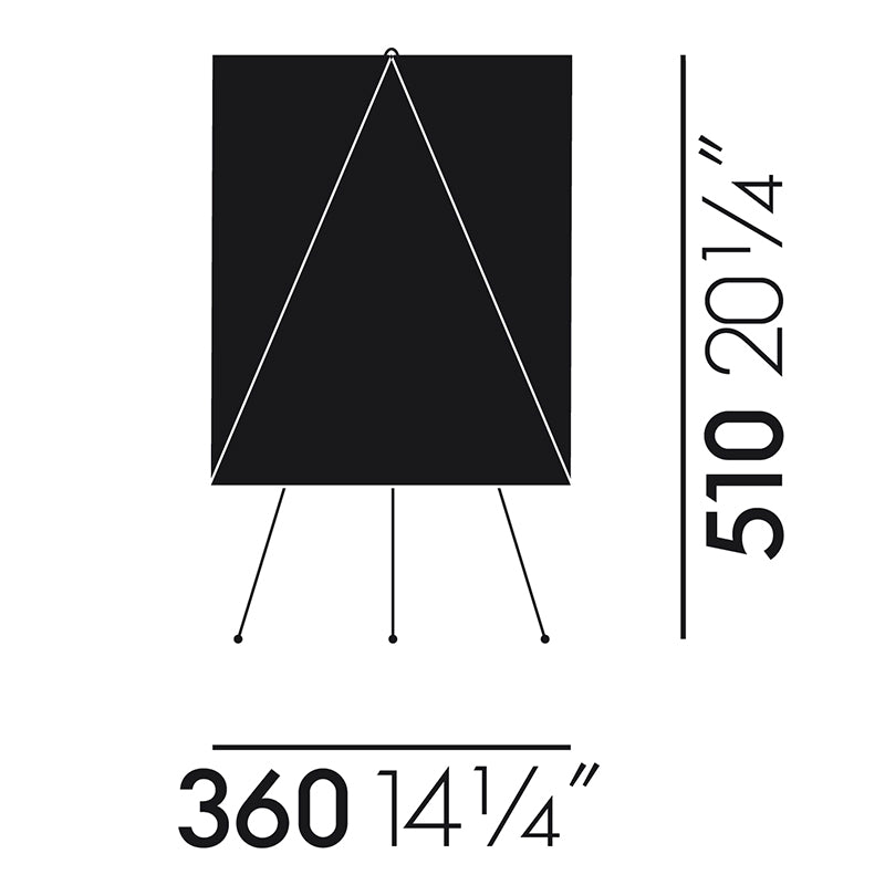 Vitra Akari YA2 Table Lamp